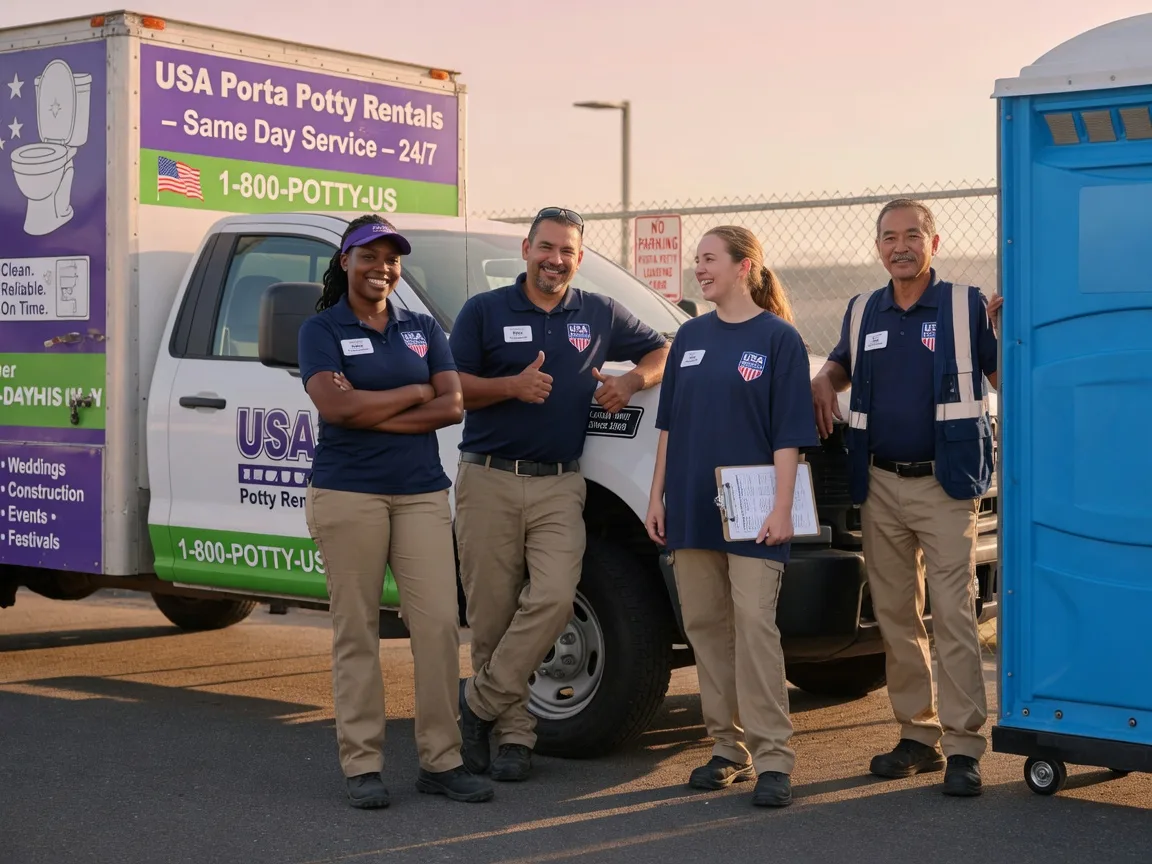 Porta Potty Rental company in Montville, OH