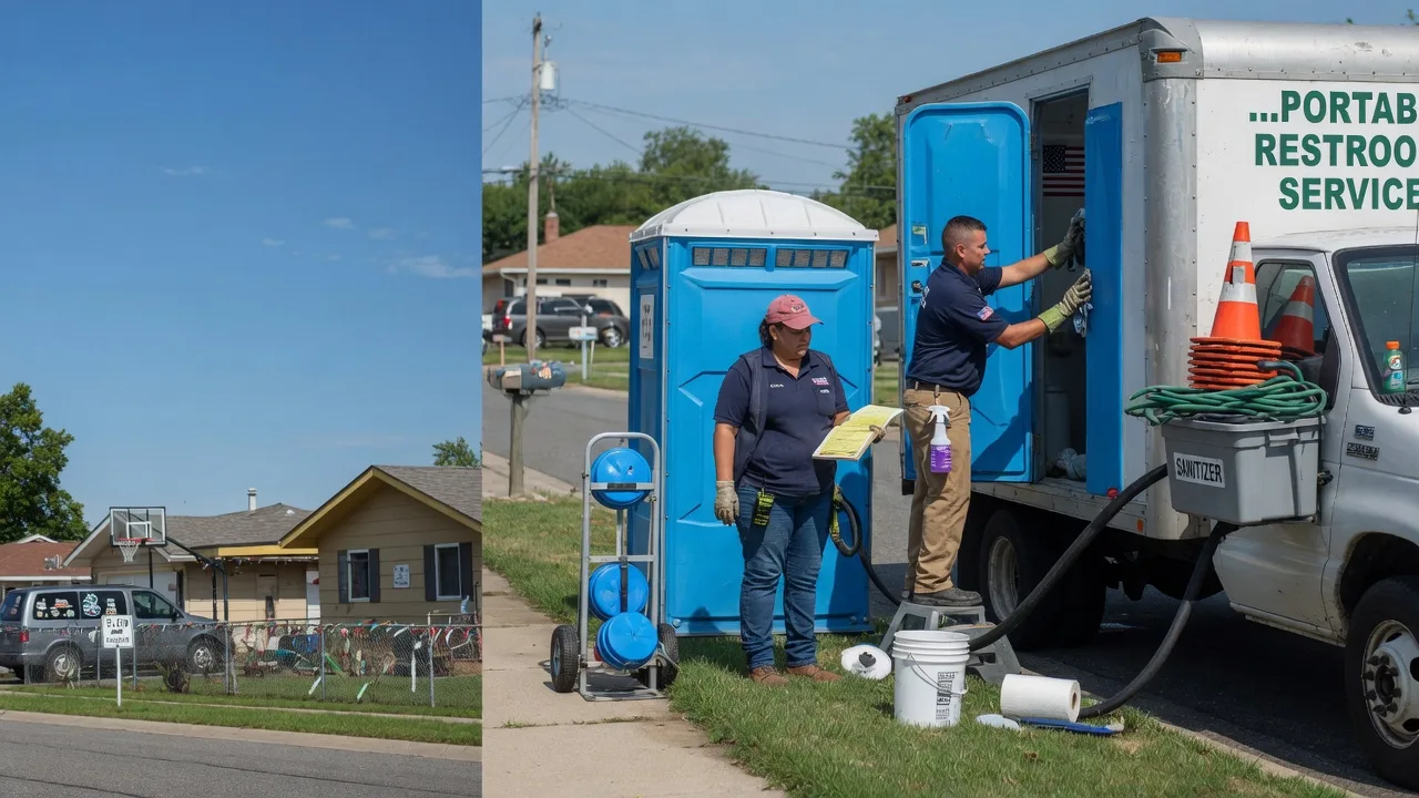 Portable Toilet Rental in Montville, OH near me